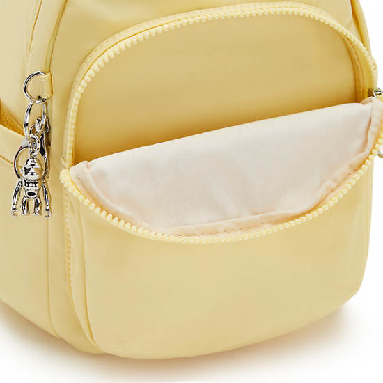 Plecaki Kipling Delia Mini Żółte | PL 1648FD